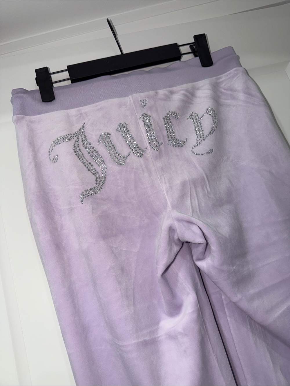 Juicy Couture orchid Petal Velour Drawstring Pants